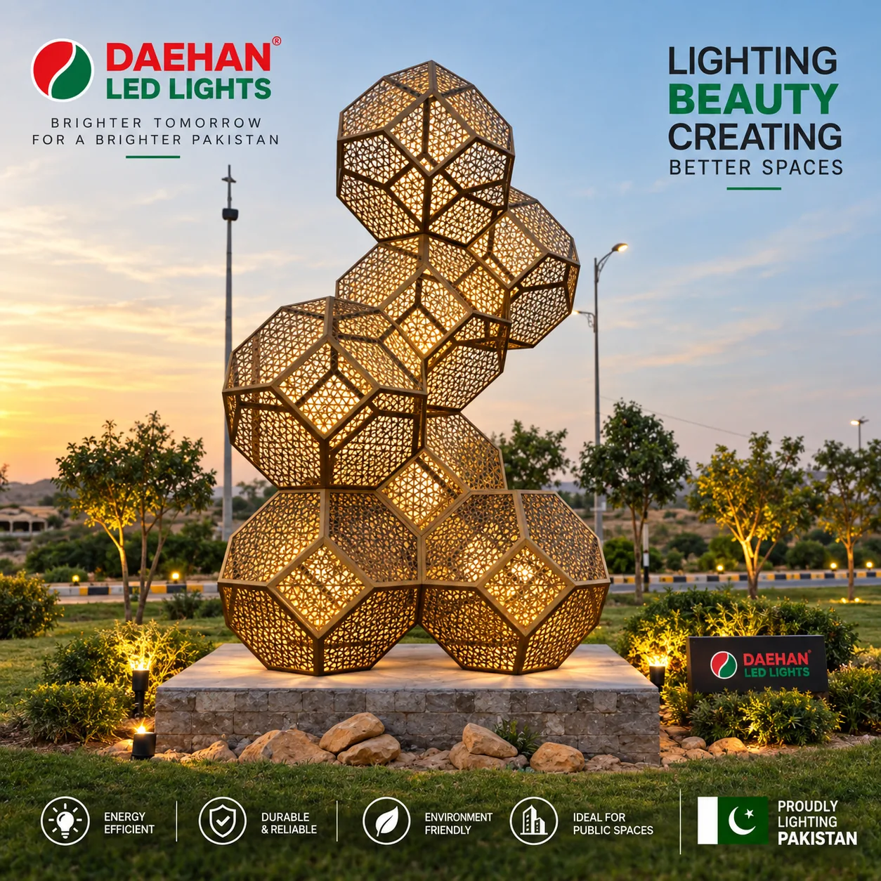 Architectural LED Sculpture Light - Image 4