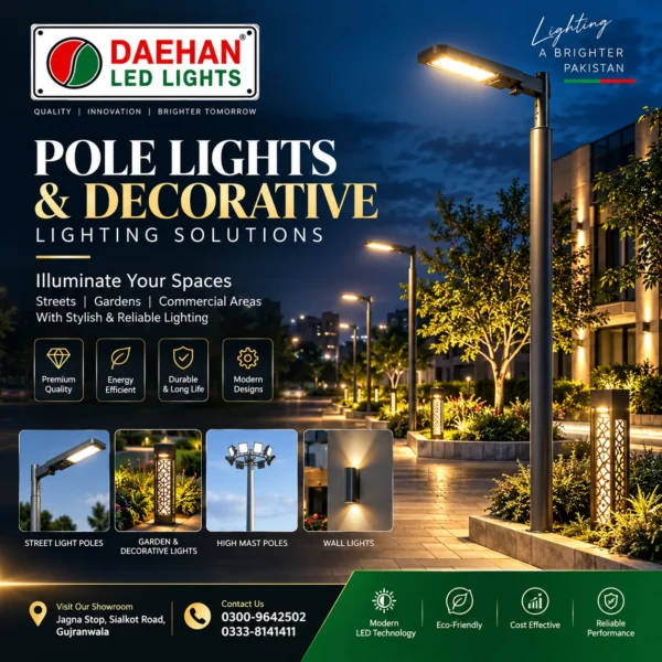 Pole Lights & Decorative Lighting